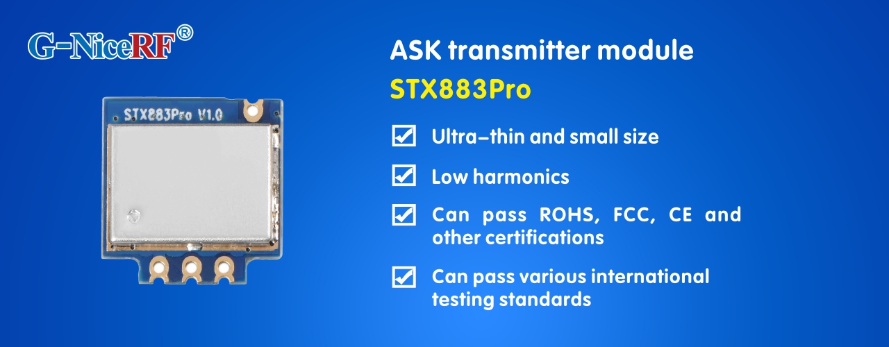 Модуль передатчика ASK STX883Pro