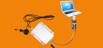 Схема подключения модуля беспроводной передачи данных SV6500 и компьютера