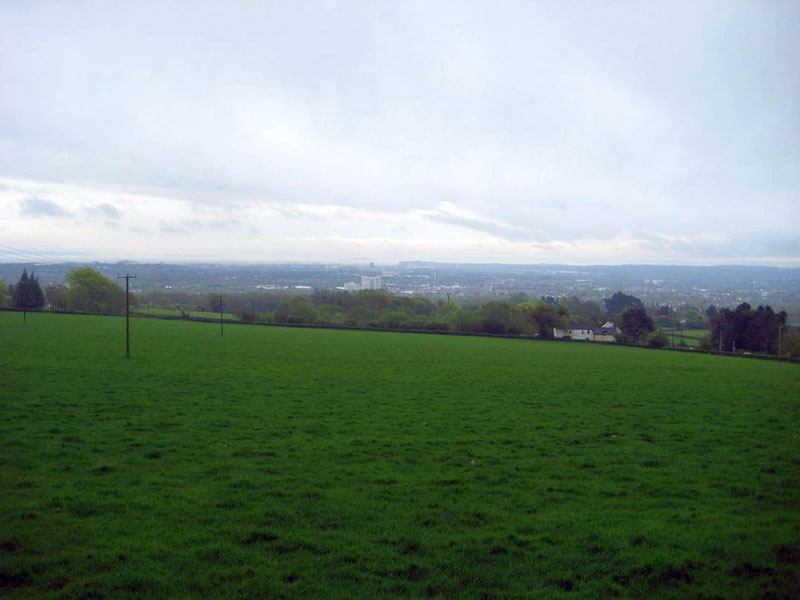 Тестовая среда: расположение хребта в северной части города.
