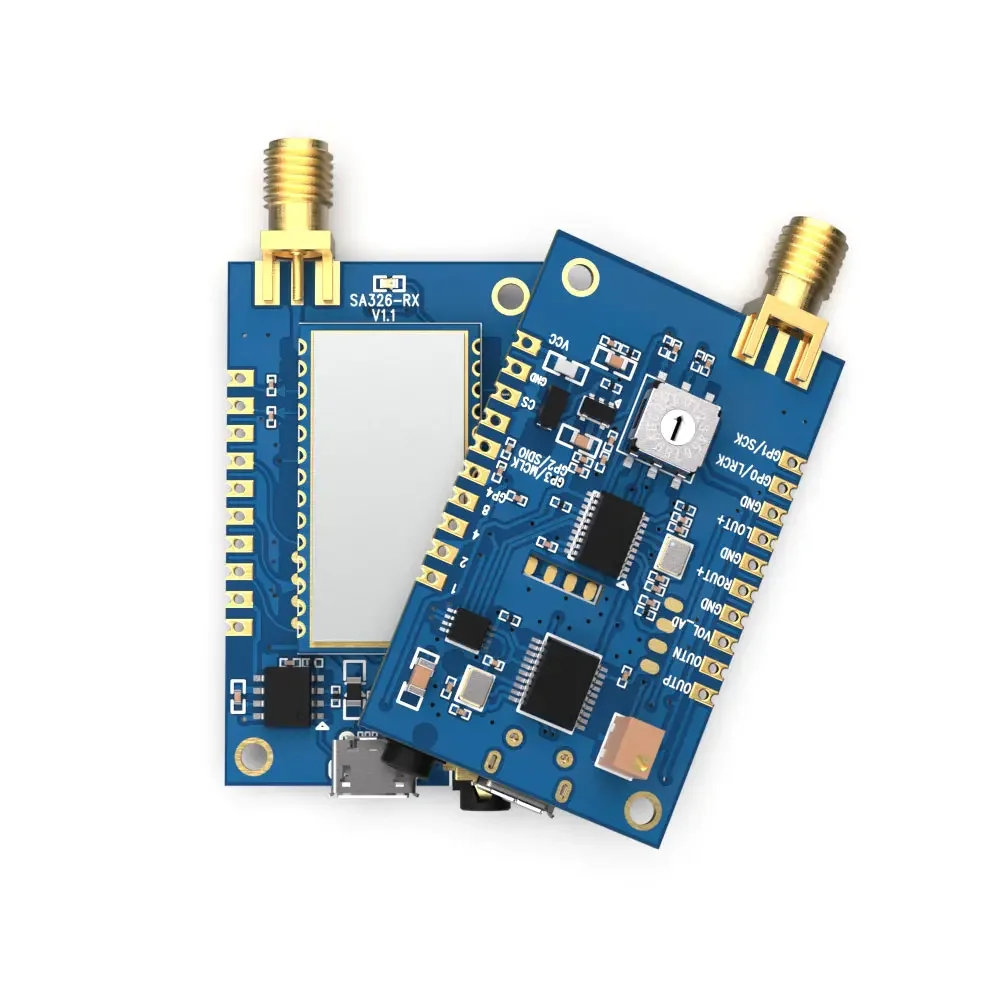 SA326: беспроводной аудиомодуль с низкой задержкой и высокой точностью воспроизведения