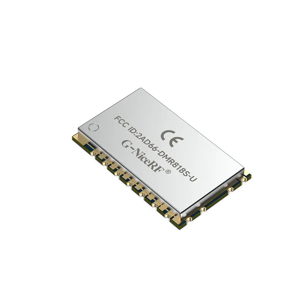 DMR818S-U: модуль рации DMR Tier II AMBE++ с сертификатами FCC ID и CE RED