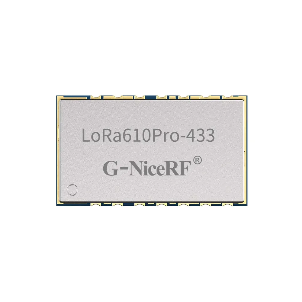 LoRa610Pro: сертификация KC/ANATEL, встраиваемый модуль UART LoRa малого размера мощностью 100 мВт с защитой от электростатического разряда