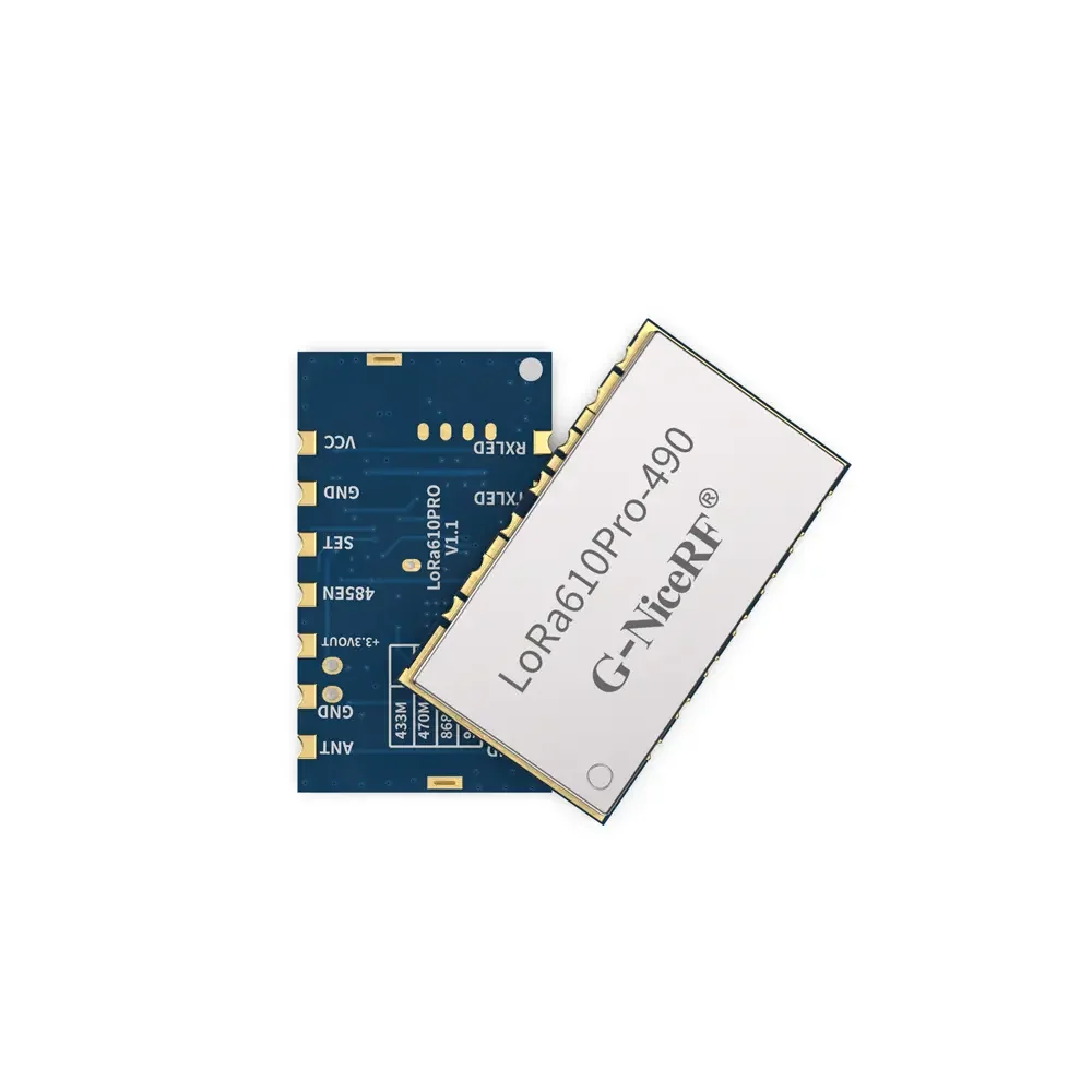 LoRa610Pro: сертификация KC/ANATEL, встраиваемый модуль UART LoRa малого размера мощностью 100 мВт с защитой от электростатического разряда