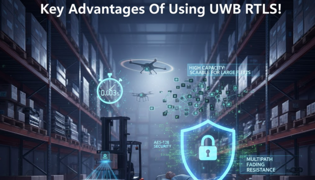 Ключевые преимущества UWB RTLS для промышленности и здравоохранения.