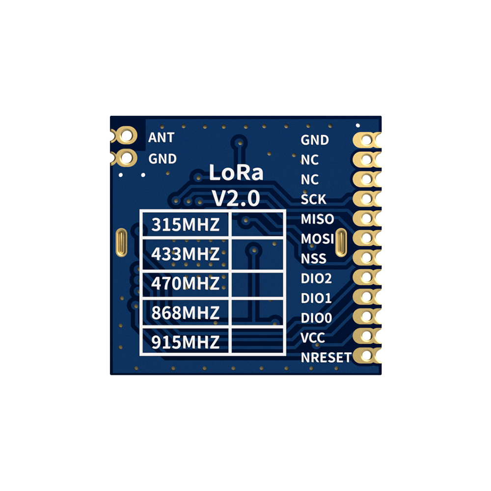 LoRa1276-915: сертифицированный FCC ID интерфейсный модуль LoRa SX1276 915 МГц