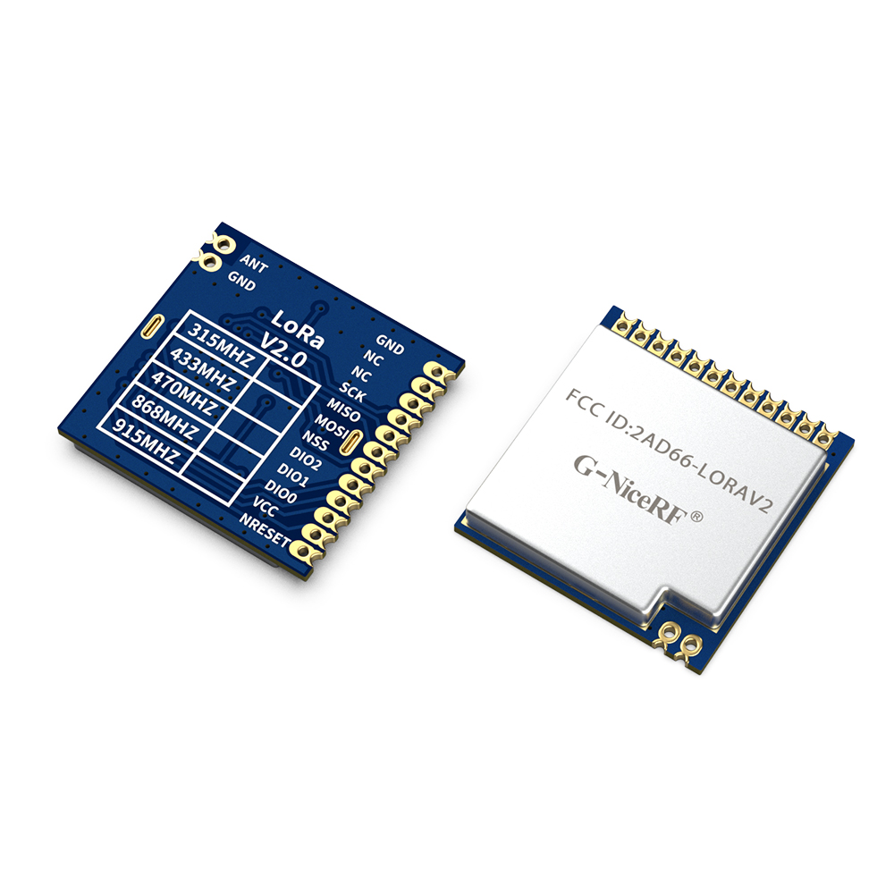 LoRa1276-915: сертифицированный FCC ID интерфейсный модуль LoRa SX1276 915 МГц