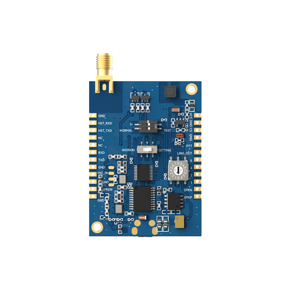 DMR828S: модуль рации DMR Tier II мощностью 2 Вт с AMBE++