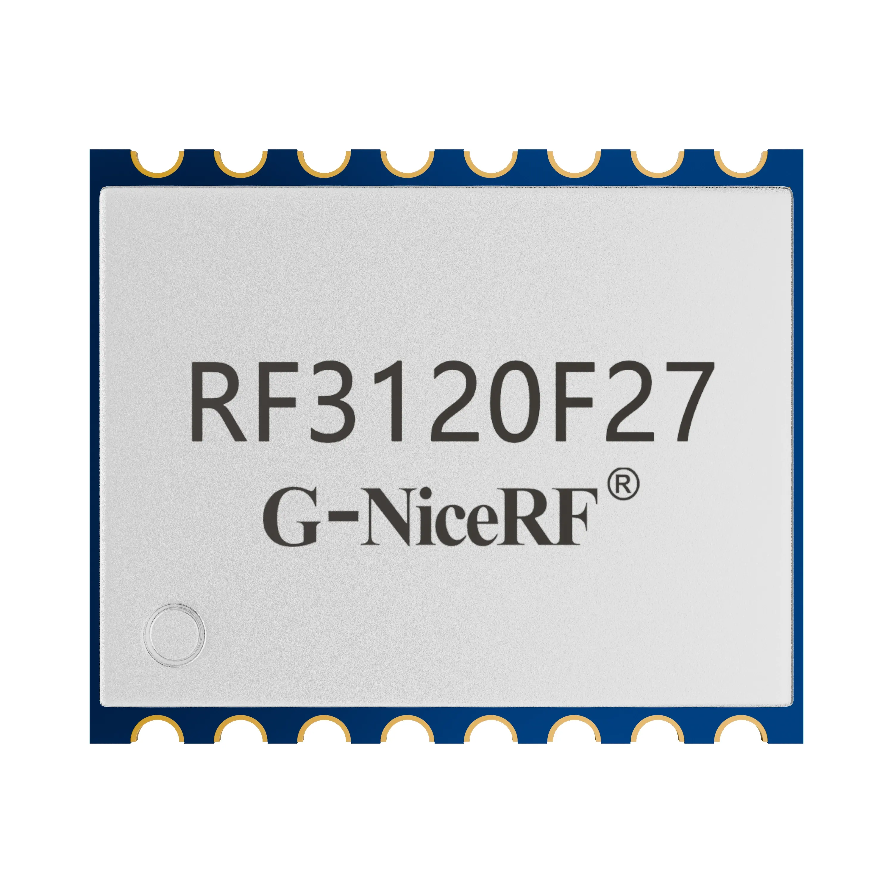 RF3120F27: беспроводной приемопередающий модуль мощностью 800 мВт с кварцевым генератором TCXO 0,5 ppm