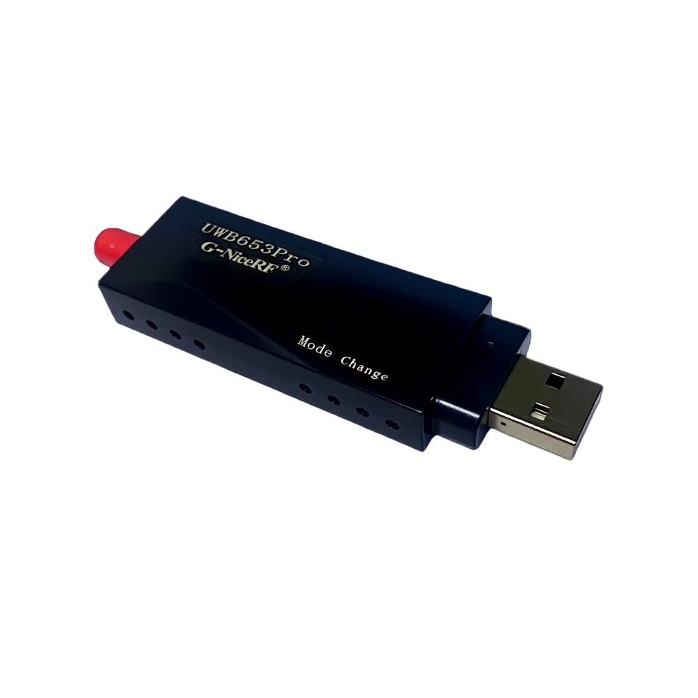 UWB653Pro: USB UWB модуль высокоточного позиционирования, измерения дальности и передачи данных мощностью 0,5 Вт с током сна на уровне мкА